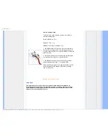 Предварительный просмотр 23 страницы Philips 190CW7 User Manual