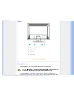 Предварительный просмотр 39 страницы Philips 190CW7 User Manual