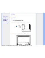 Предварительный просмотр 44 страницы Philips 190CW7 User Manual