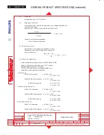 Preview for 58 page of Philips 190CW7CB/69 Service Manual