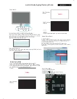 Предварительный просмотр 11 страницы Philips 190CW8FB/00 Service Manual