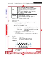 Предварительный просмотр 61 страницы Philips 190CW8FB/00 Service Manual