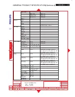 Предварительный просмотр 63 страницы Philips 190CW8FB/00 Service Manual