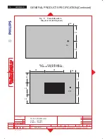 Предварительный просмотр 74 страницы Philips 190CW8FB/00 Service Manual