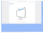 Preview for 38 page of Philips 190CW9 Electronic User'S Manual