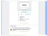Preview for 67 page of Philips 190CW9 Electronic User'S Manual