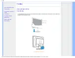 Предварительный просмотр 55 страницы Philips 190E1 Electronic User'S Manual