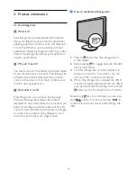 Предварительный просмотр 10 страницы Philips 190E2 plus User Manual