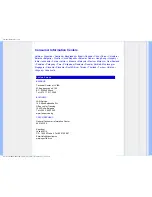 Preview for 60 page of Philips 190EW9 User Manual