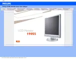 Philips 190S5 User Manual предпросмотр