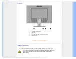 Предварительный просмотр 60 страницы Philips 190SW9 User Manual