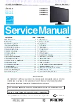 Philips 190V1SB/00 Service Manual предпросмотр