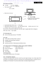 Предварительный просмотр 73 страницы Philips 190V1SB/00 Service Manual