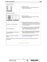 Preview for 42 page of Philips 190V7 Service Manual