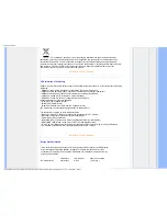 Предварительный просмотр 17 страницы Philips 190V7 User Manual