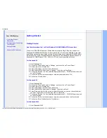 Preview for 44 page of Philips 190V9 User Manual