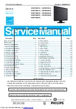 Philips 190V9FB/00(1) Service Manual preview