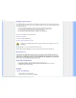 Preview for 44 page of Philips 190VW8 User Manual