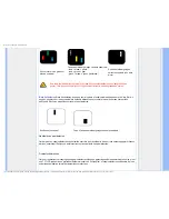 Предварительный просмотр 36 страницы Philips 190WV7 (Dutch) Elektronische Handleiding