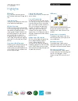 Preview for 2 page of Philips 190WV7CS Specifications