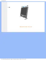 Предварительный просмотр 38 страницы Philips 190X7 User Manual