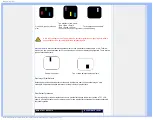 Предварительный просмотр 34 страницы Philips 191E1 Electronic User'S Manual