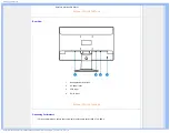 Предварительный просмотр 37 страницы Philips 191E1 Electronic User'S Manual