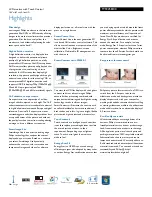 Preview for 2 page of Philips 191E2SB Specifications