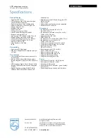 Preview for 3 page of Philips 191EW9F Specifications