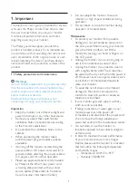 Preview for 3 page of Philips 191V2 User Manual