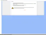 Предварительный просмотр 4 страницы Philips 192E display Manual