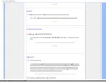 Предварительный просмотр 8 страницы Philips 192E display Manual