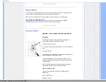 Предварительный просмотр 19 страницы Philips 192E display Manual