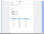 Предварительный просмотр 26 страницы Philips 192E display Manual
