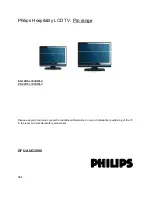 Philips 19HFL3330 User Manual предпросмотр