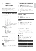 Preview for 43 page of Philips 19HFL3331D/10 User Manual