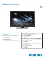 Philips 19PFL2507 User Manual preview