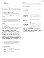 Preview for 5 page of Philips 19PFL2507 User Manual