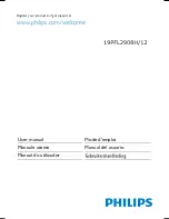 Preview for 1 page of Philips 19PFL2908H User Manual