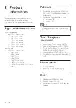 Preview for 40 page of Philips 19PFL3205H User Manual