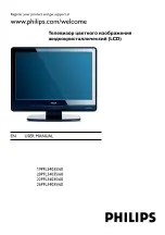 Philips 19PFL3403S/60 User Manual preview