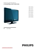 Philips 19PFL3404D/05 User Manual preview