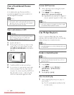 Предварительный просмотр 34 страницы Philips 19PFL3404D/05 User Manual