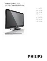 Предварительный просмотр 1 страницы Philips 19PFL3405H User Manual