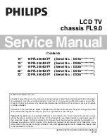 Philips 19PFL3504D/F7 Service Manual preview