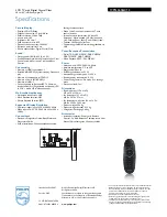 Preview for 3 page of Philips 19PFL3606H Specifications