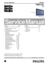 Philips 19PFL4322 Service Manual preview