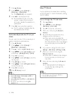 Preview for 18 page of Philips 19PFL5404/60 User Manual