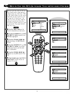 Предварительный просмотр 18 страницы Philips 19PR11C199 Directions For Use Manual