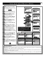 Preview for 27 page of Philips 19PR11C199 Directions For Use Manual